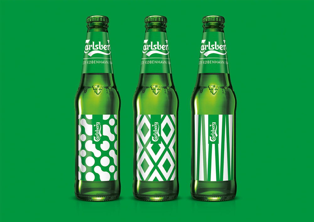 Carlsberg Beer Green Design Baseball Jersey - Bring Your Ideas