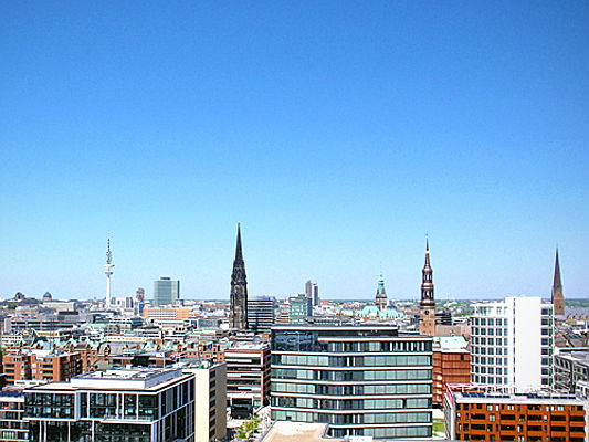  Hamburg
- Blick über Hamburg