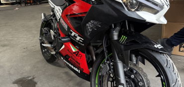 2022 KAWASAKI NINJA 400 ABS KRT EDITION motorcycle for rent near Newark, NJ