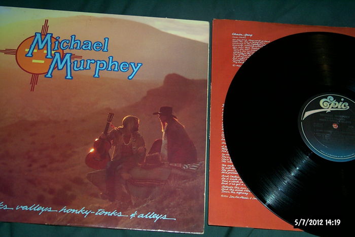 Michael Murphey - Peaks Valleys Honky-Tonks & Alleys LP NM