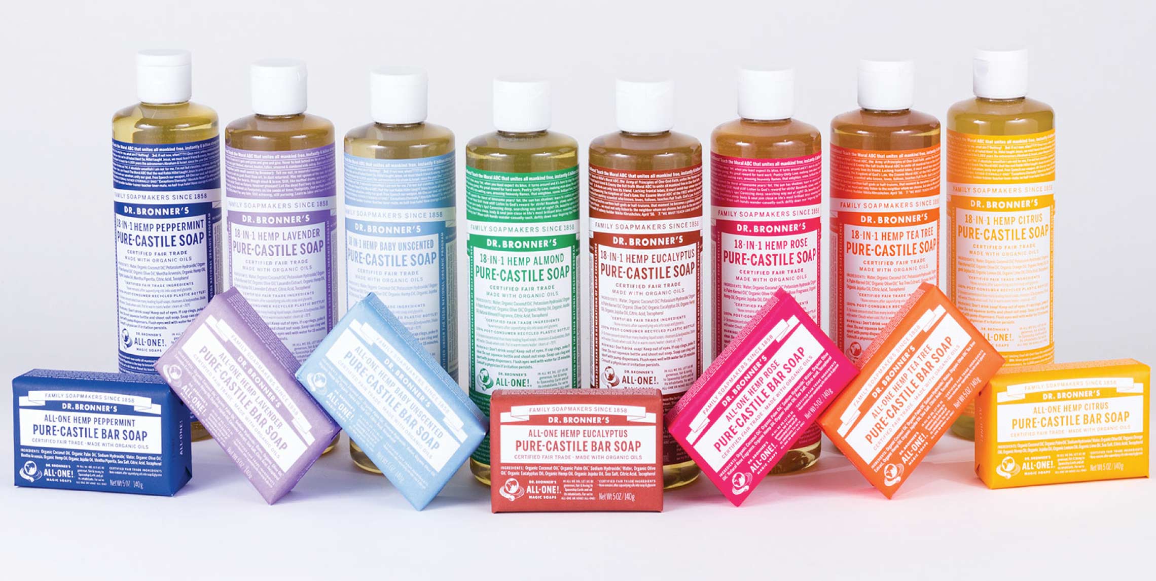 Message On A Bottle: The Story Behind Dr. Bronner'S Soaps | Dieline -  Design, Branding & Packaging Inspiration