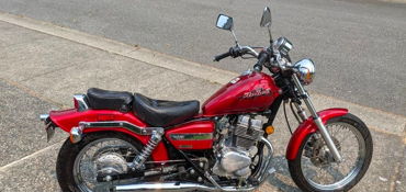 2008 HONDA CMX250C REBEL motorcycle for rent near Maple Valley, WA