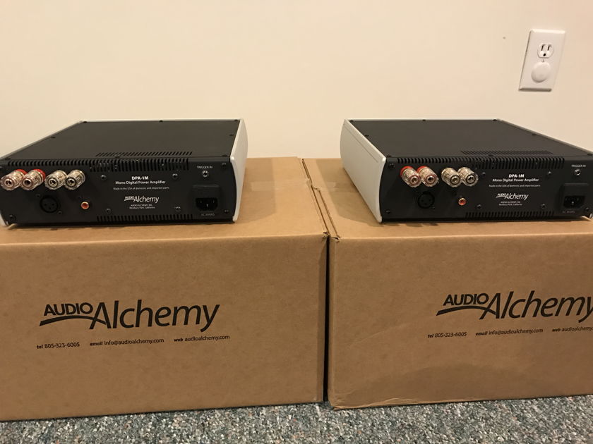 Audio Alchemy DPA-1m monoblock amps