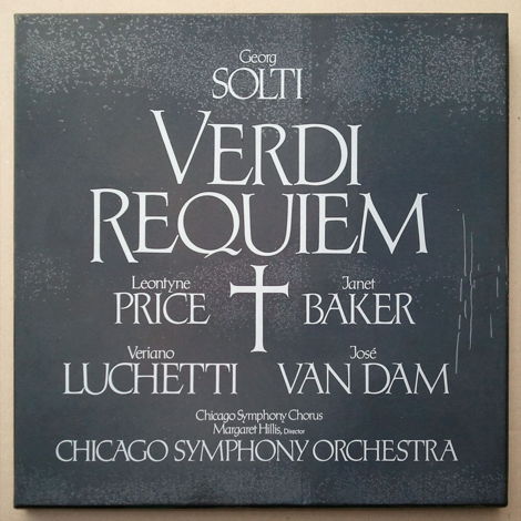 RCA Germany/Solti/Verdi - Requiem / 2-LP Box Set / NM