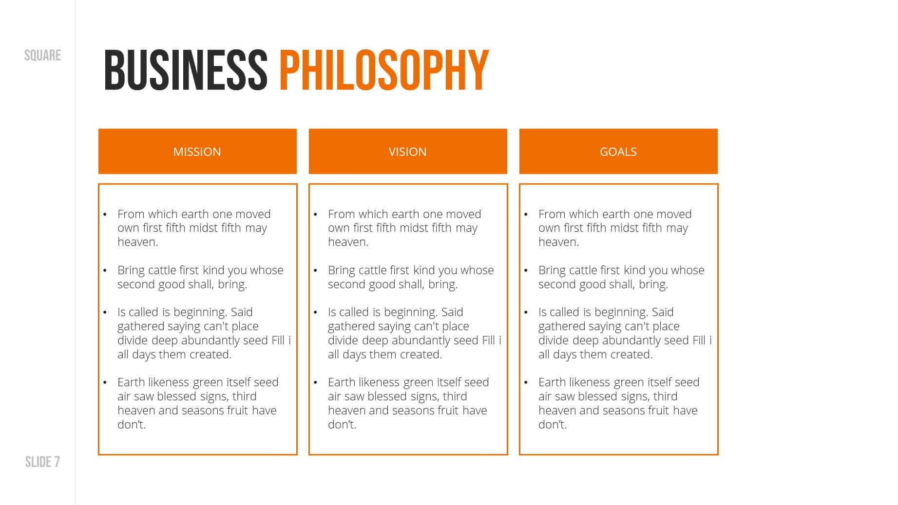 Modern X Consulting Firm Proposal Presentation Template Agenda
