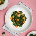 Steamed Broccoli and Carrots