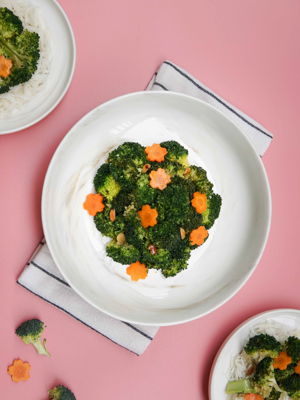 Steamed Broccoli and Carrots Recipe