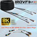 image of 4k 120hz 8k 60 hz hdmi fiber optic cable with earc ethernet cec controls