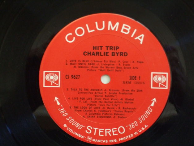 Charlie Byrd - Columbia CS 9627 Hit Trip