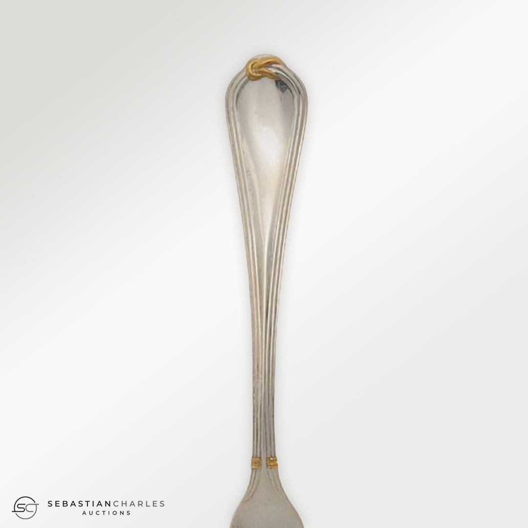 Christofle Oceana Gold Sterling hallmark, CTFOCGO