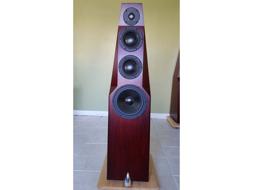 Totem Acoustics  Wind  250w Full Range Speakers in Rosewood (Pristine Condition)
