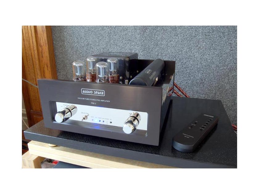 Audio Space Vaccum Tube pre amp PRE-2' with Phono Stage and Remote