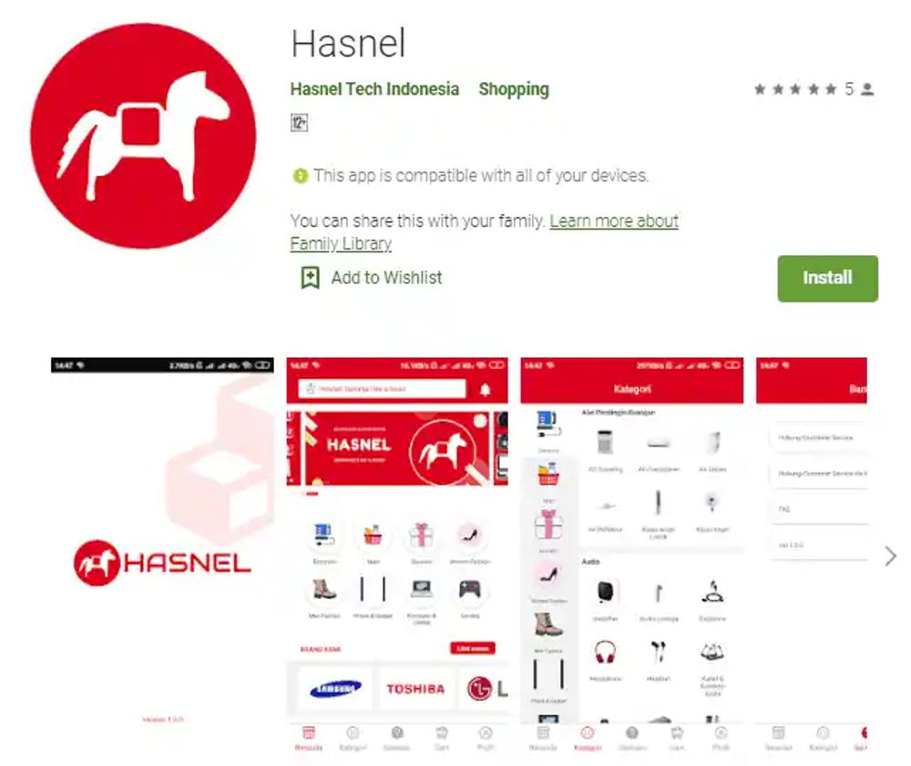 Philoshop Android App Development of Hasnel.com Play Store