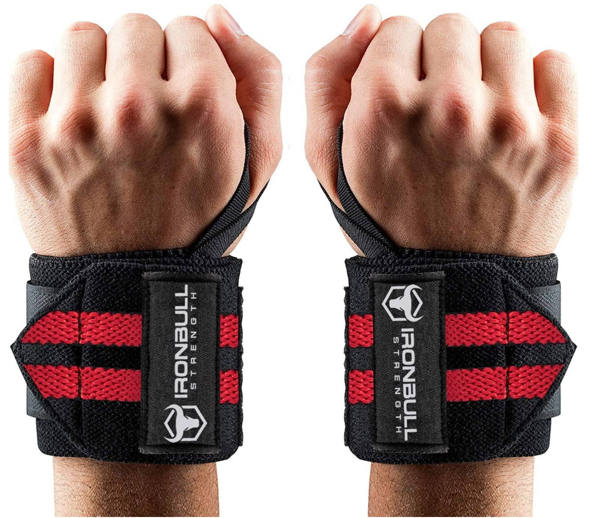  Iron Bull Strength Premium Wrist Wraps