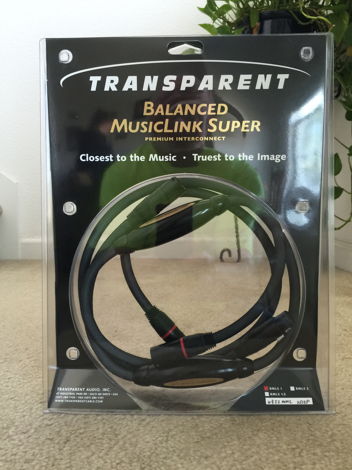 Transparent Audio Balanced MusicLink Super XLR MM2