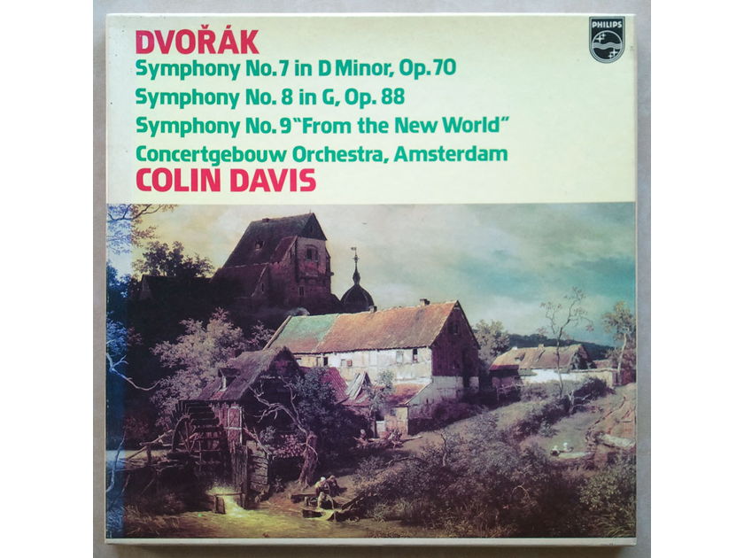 Philips/Colin Davis/Dvorak - Symphonies Nos. 7, 8 , 9 "From the new World" / NM