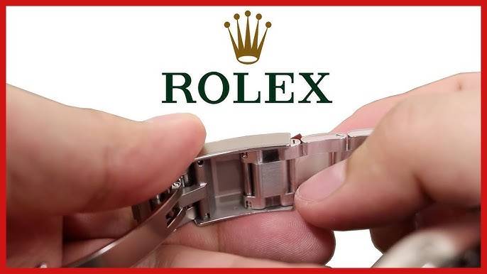 reglage bracelet rolex