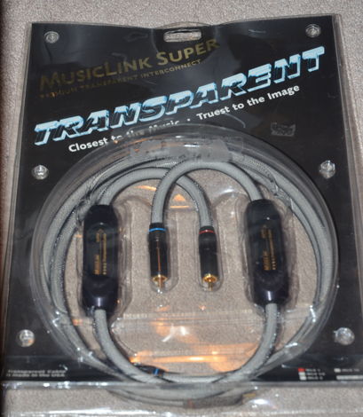 Transparent Audio Super   1M    RCA