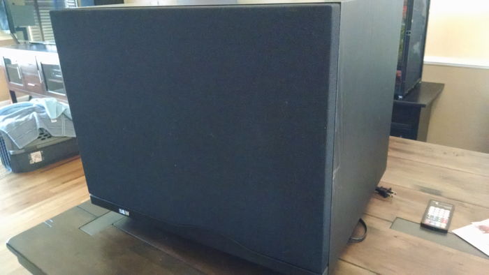 Black Ash Vinyl Vented Box Subwoofer System