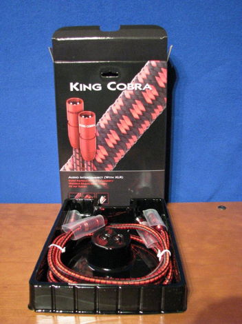 Audioquest King Cobra 1.0 meter XLR New in the original...