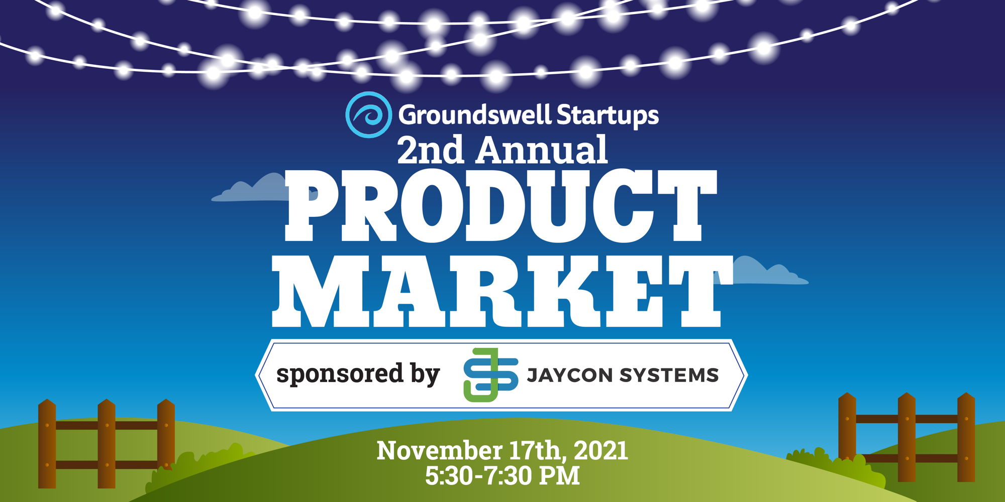 2nd Annual Groundswell Startups Product Market promotional image
