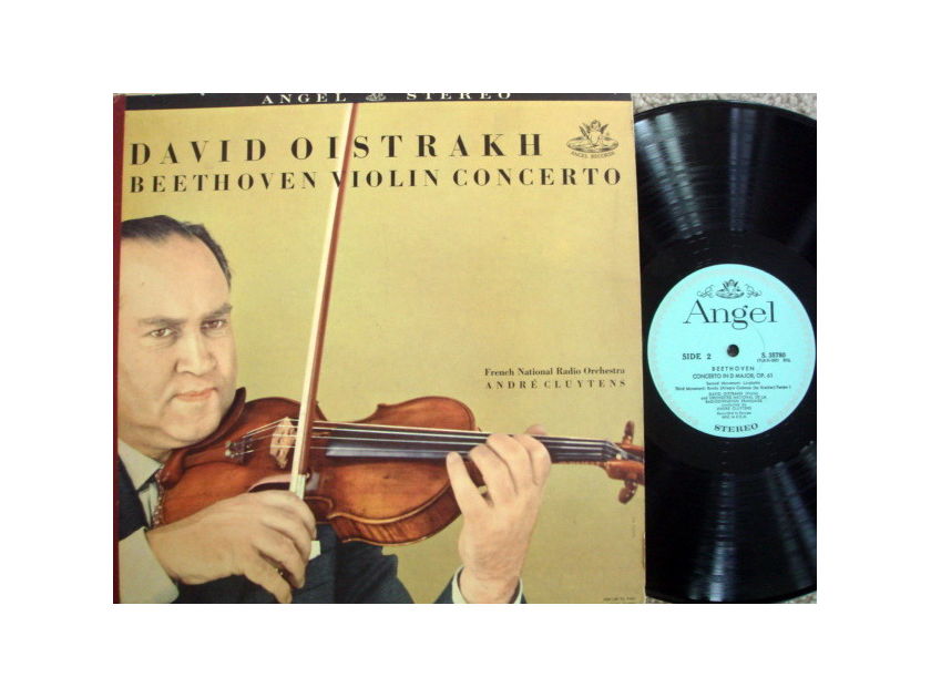 EMI Angel Blue / OISTRAKH, - Beethoven Violin Concerto, VG++!