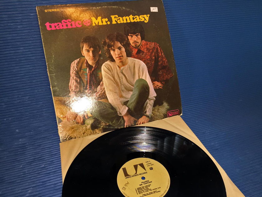 TRAFFIC - "Mr. Fantasy" -  United Artists 1968 (?) Green Strip w/Titles on back tan lbl