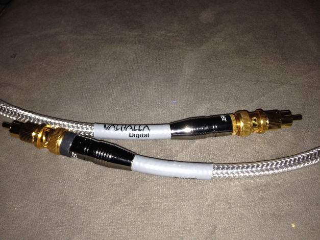 Nordost  Valhalla digital cable 75 ohm Free ship US 48 ...