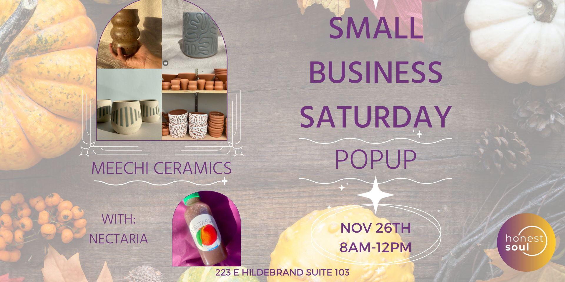 Small Business Saturday Pop Up promotional image