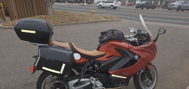 2014 BMW F 800 GT motorcycle for rent near Denver , CO