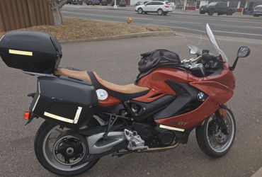 2014 BMW F 800 GT motorcycle for rent near Denver , CO