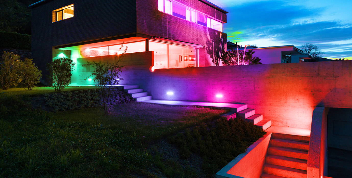 RGB LED Floodlight for Exterior Landscape