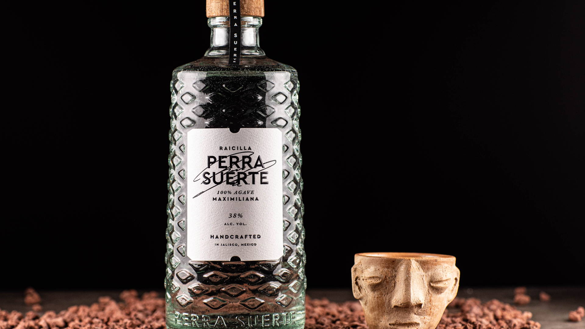 Featured image for The Duality Of Mexican Culture Is Represented Through Raicilla Perra Suerte's Packaging
