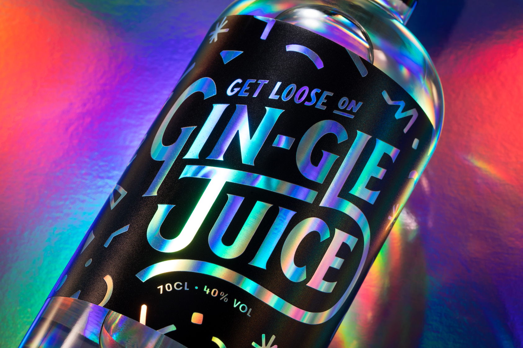 Get Loose On Gin Gle Juice Dieline Design Branding And Packaging Inspiration