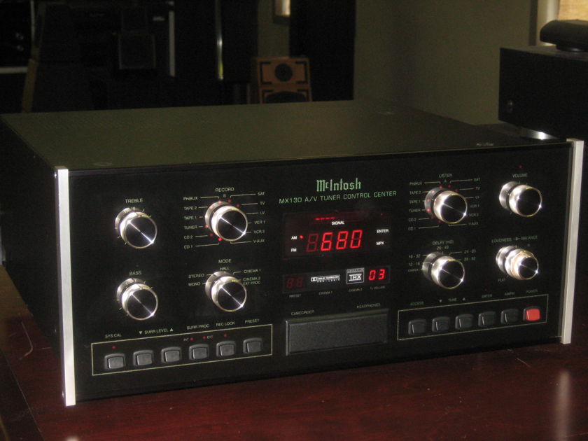 Mcintosh Preamp / Processor MX-130 with 6-Channel Input and Remote! near San Francisco, CA..................