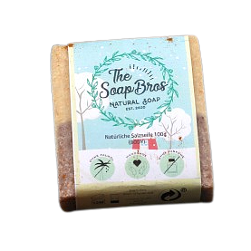 Savon au Sel Naturel - Orange & Cannelle