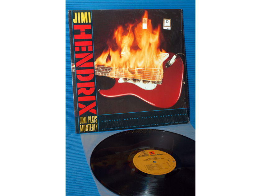 JIMI HENDRIX   - "Jimi Plays Monterey" -  Reprise 1986
