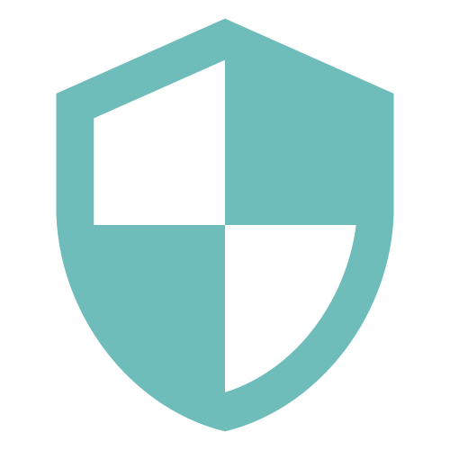 Safety shield icon