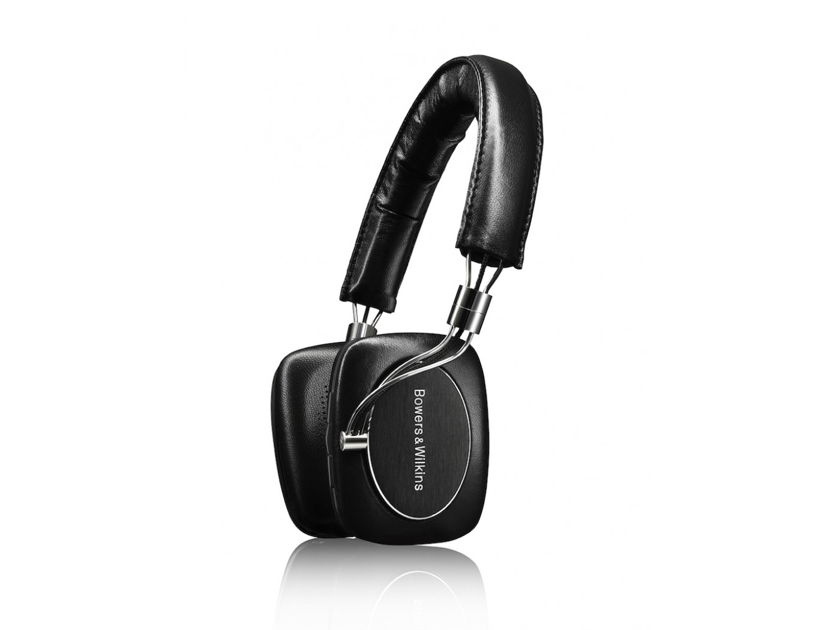 *B&W P5 Wireless On-Ear Bluetooth Headphones; Black; Bowers & Wilkins (New) (3715)