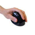 Holding an ergonomic computer mouse