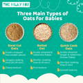 Types of Oats for Babies | The Milky Box