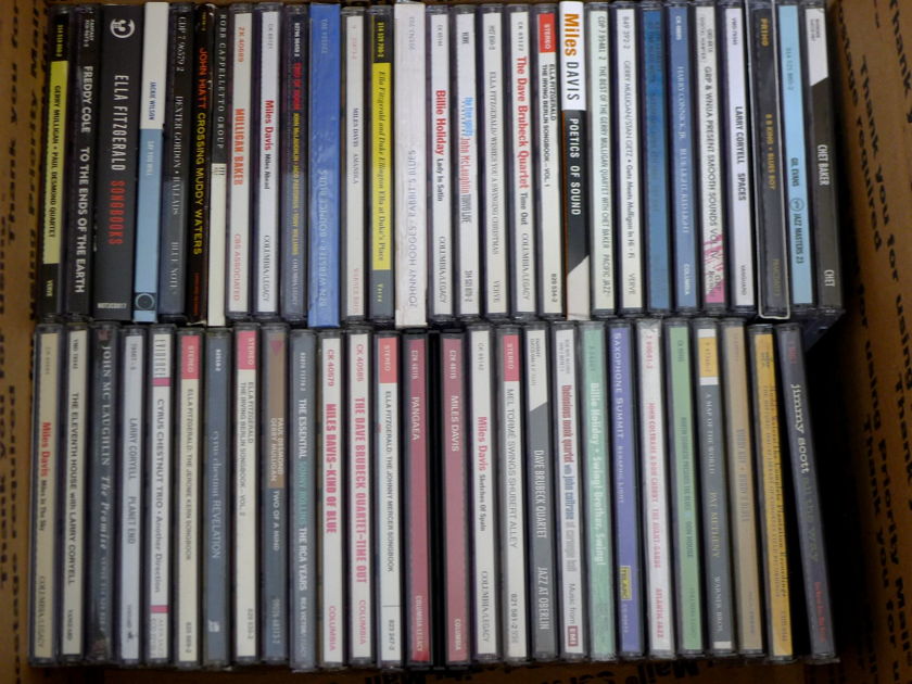 Jazz CDs  Excellent Selection, All Mint 60 Jazz/Blues CDs #2