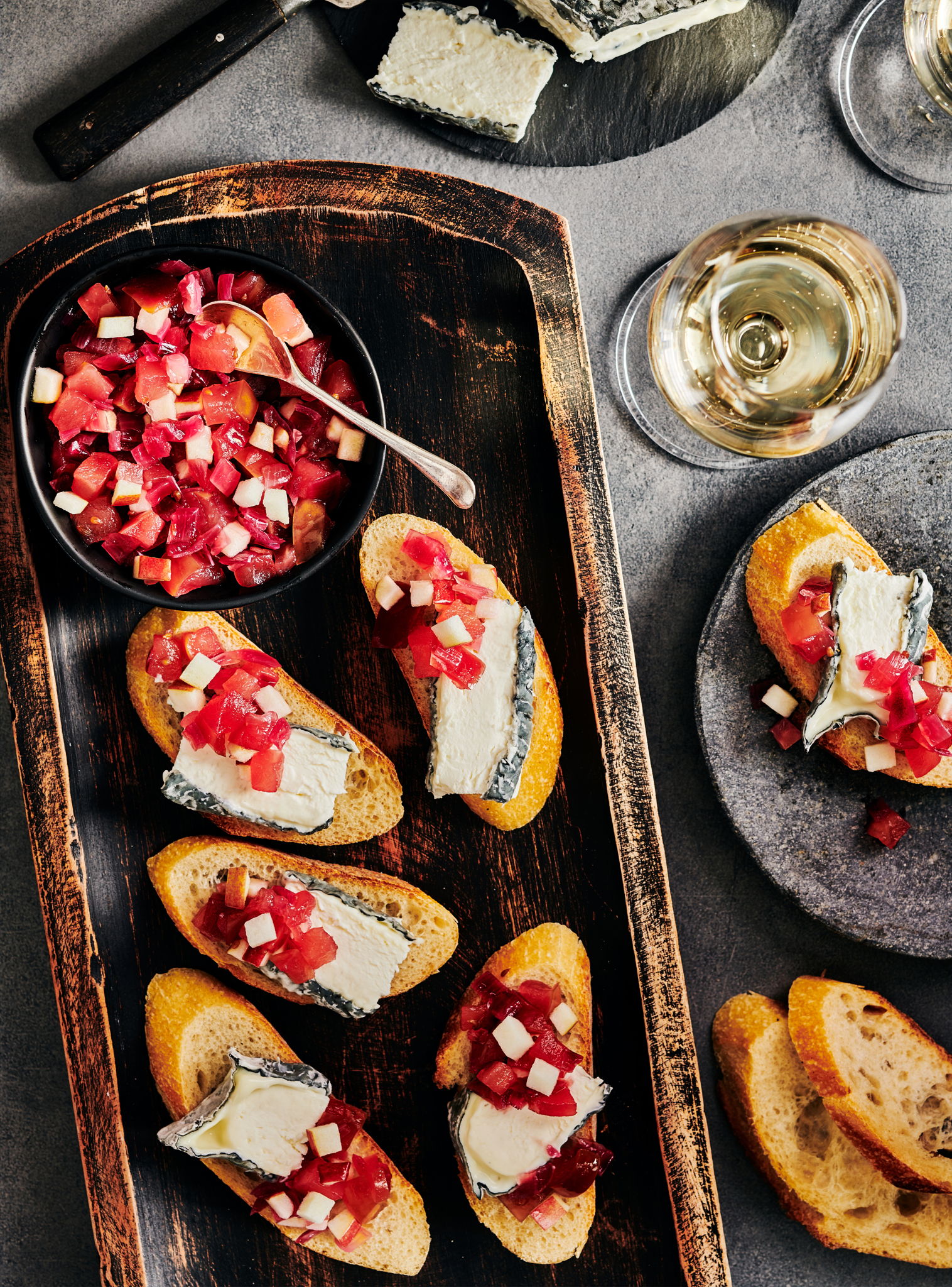 Apple Chutney with Goat Cheese | RICARDO