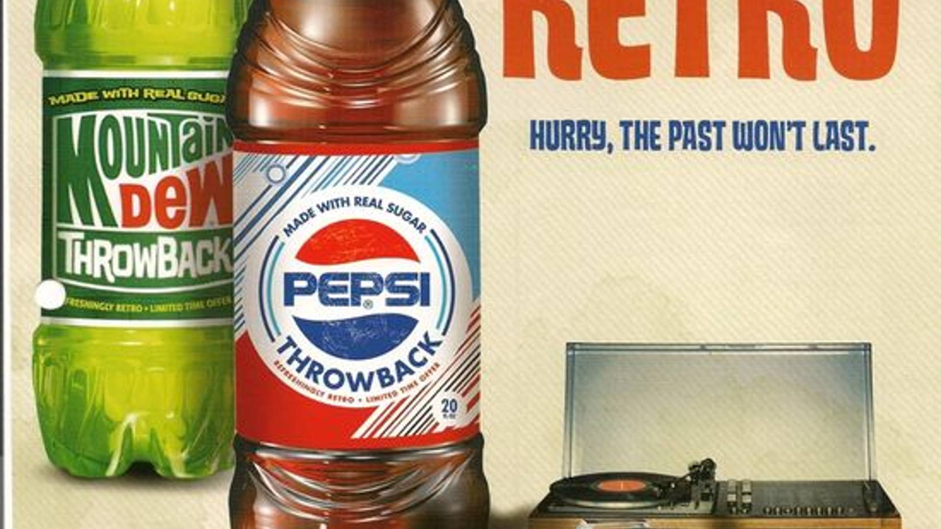 Featured image for Pepsi & Mountain Dew Throwback