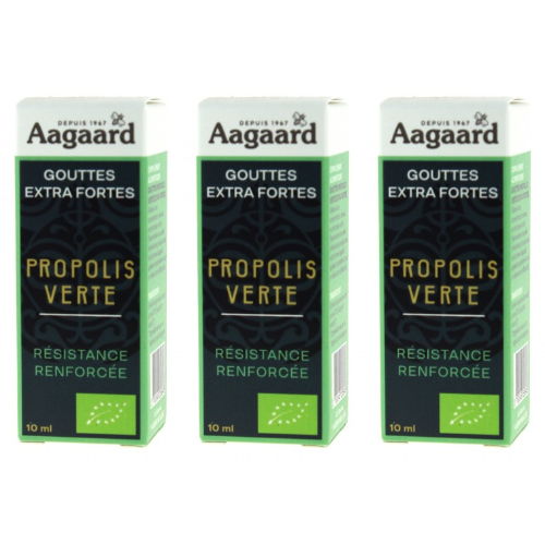 Gouttes propolis verte extra fortes - 30 ml - Lot de 3