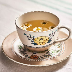 Turkuaz Kitchen Posy Teacup and Saucer Set
