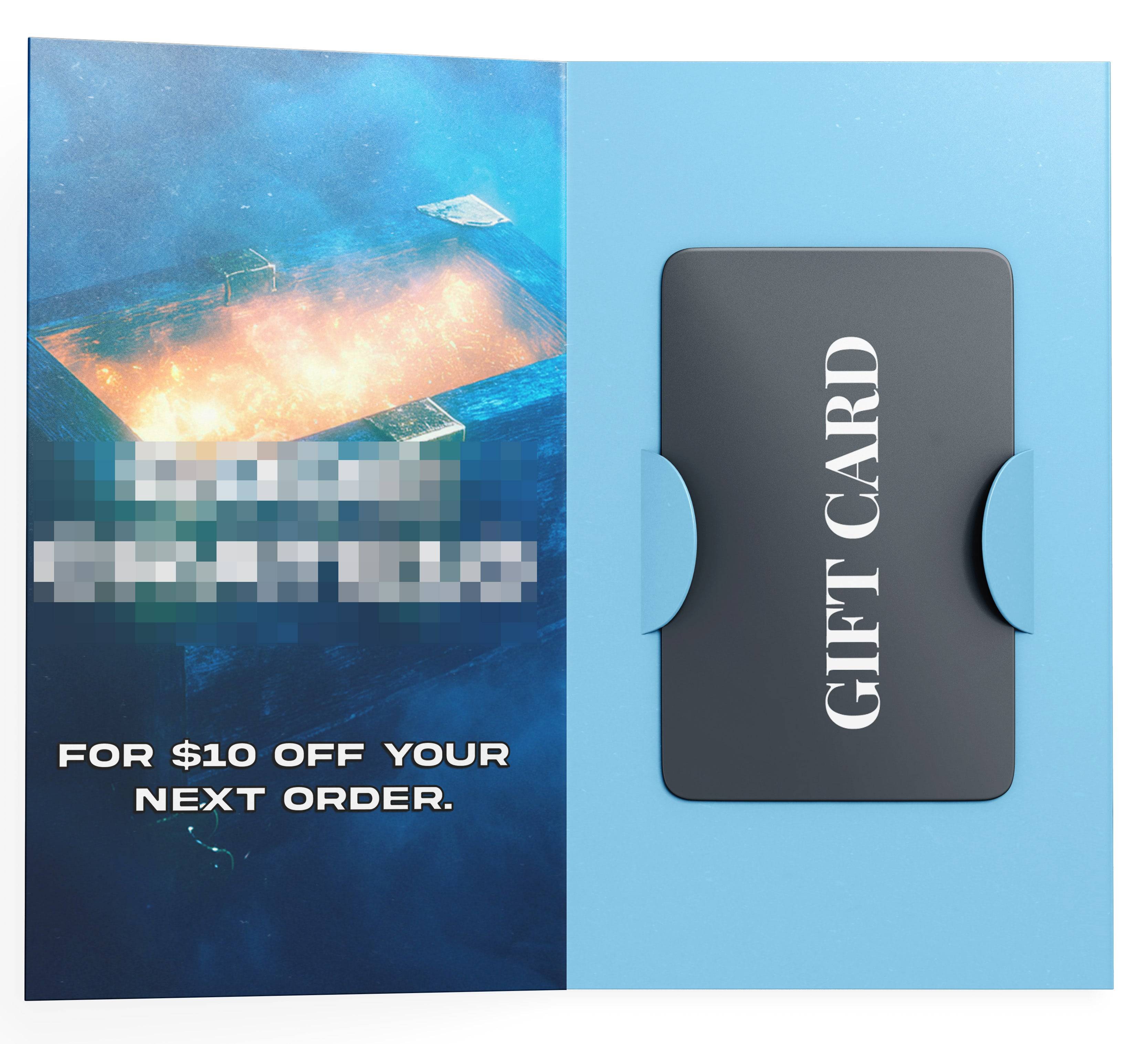 $10 Gift Card, so you're making a Profit copping this