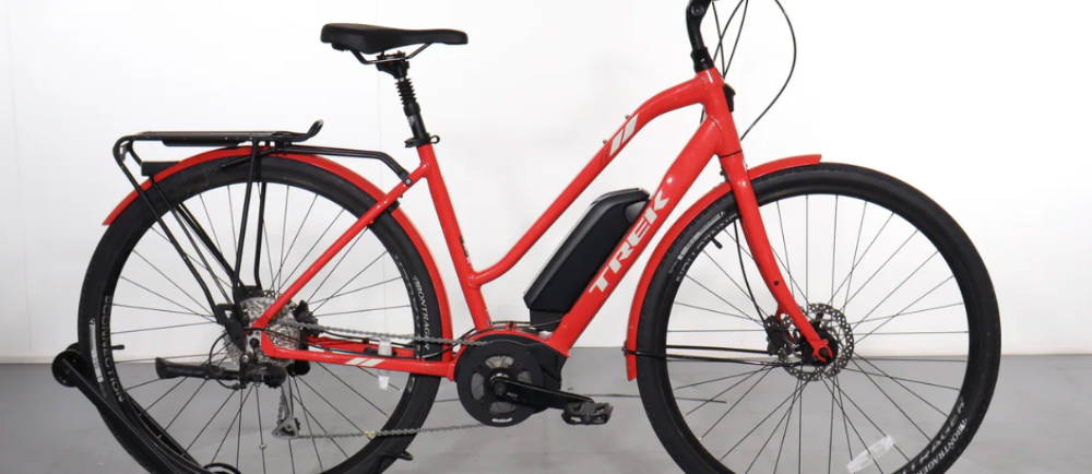 a Trek Verve+ electric city bike