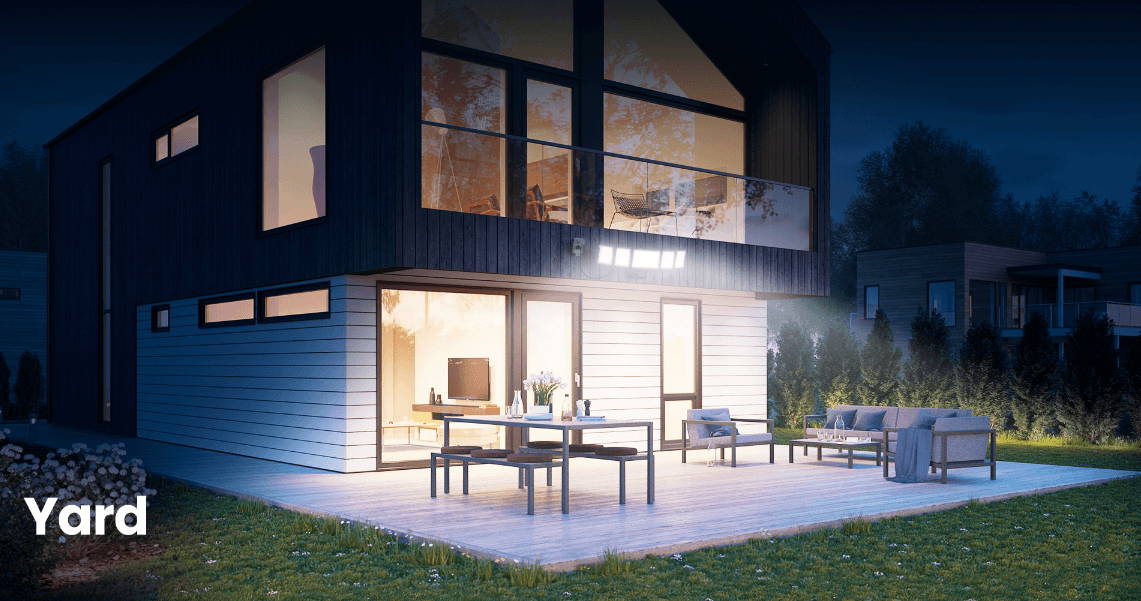 5 Heads 100W LED Outdoor Lights Frontdoor