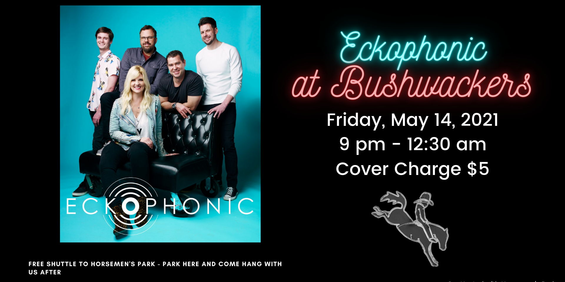 Eckophonic at Bushwackers! promotional image